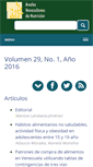 Mobile Screenshot of anales.fundacionbengoa.org