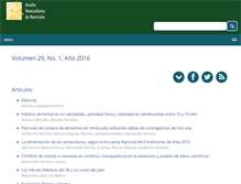 Tablet Screenshot of anales.fundacionbengoa.org